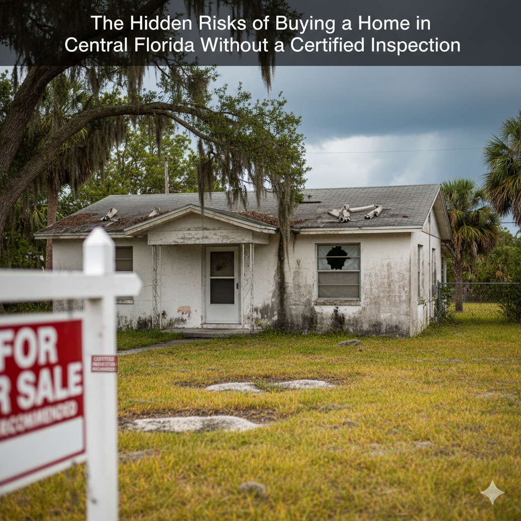 The Hidden Risks of Buying a Home in Central Florida Without a Certified Inspection